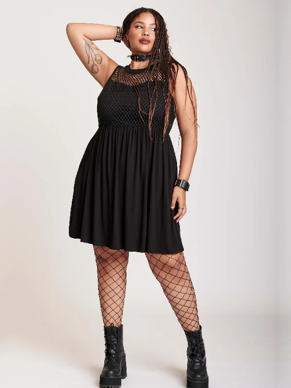 Party dresses for womenFishnet Little Black Dress