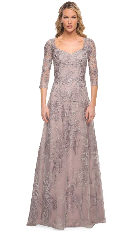 Cold-shoulder dresses for womenLa Femme 30078-MF
