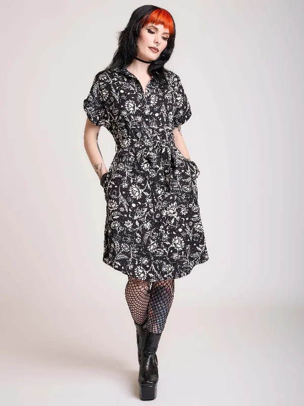 Little red dresses (LRDs) for womenLunar Garden Witch Dress