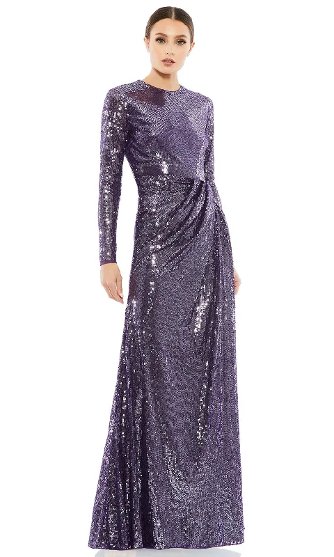 Bell sleeve dresses for womenMac Duggal 10824 - MF
