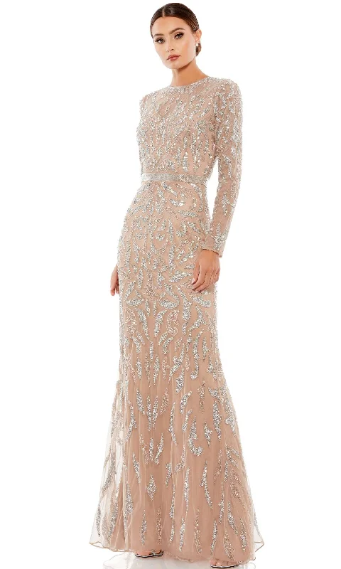 Embroidered dresses for womenMac Duggal 5124-MF