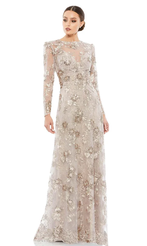 Handmade dresses for unique fashion statementsMac Duggal 67875D