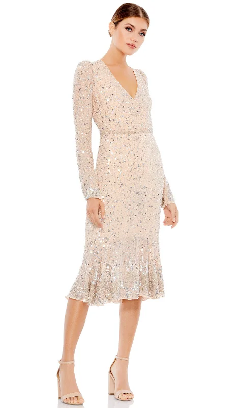 Smock dresses for womenMac Duggal 10740