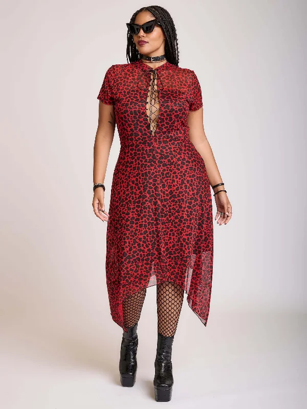 Plus-size dresses for womenSid & Nancy Mesh Dress