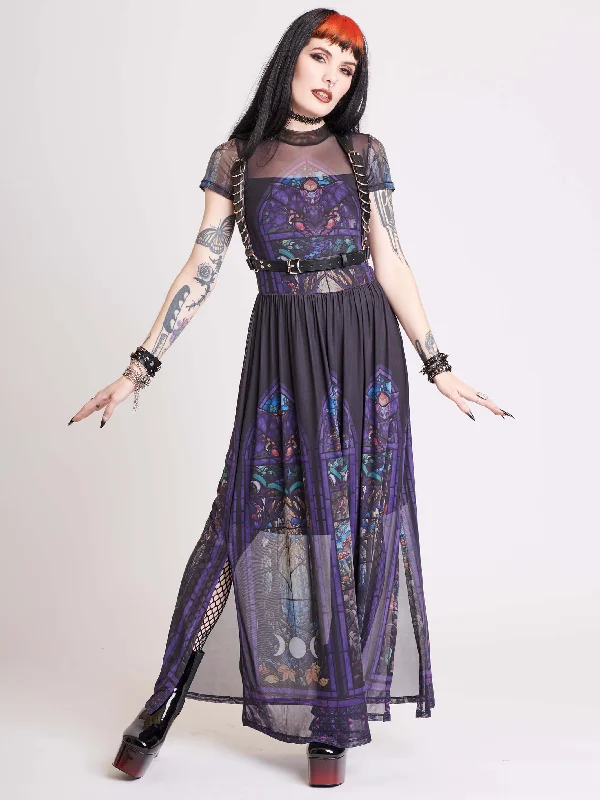 A-line dresses for womenStained Glass Dress